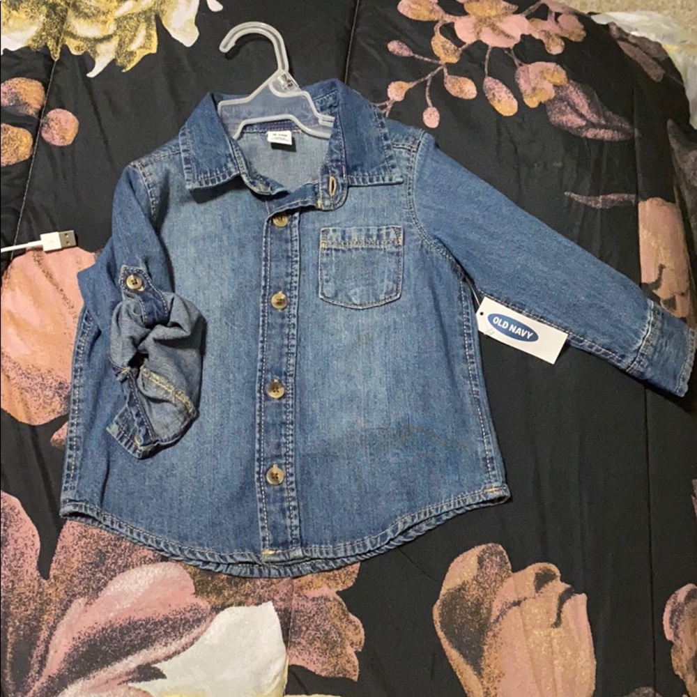 Denim Inspired Shirt